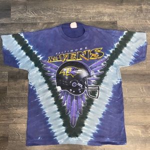 Vintage Ravens double sided shirt